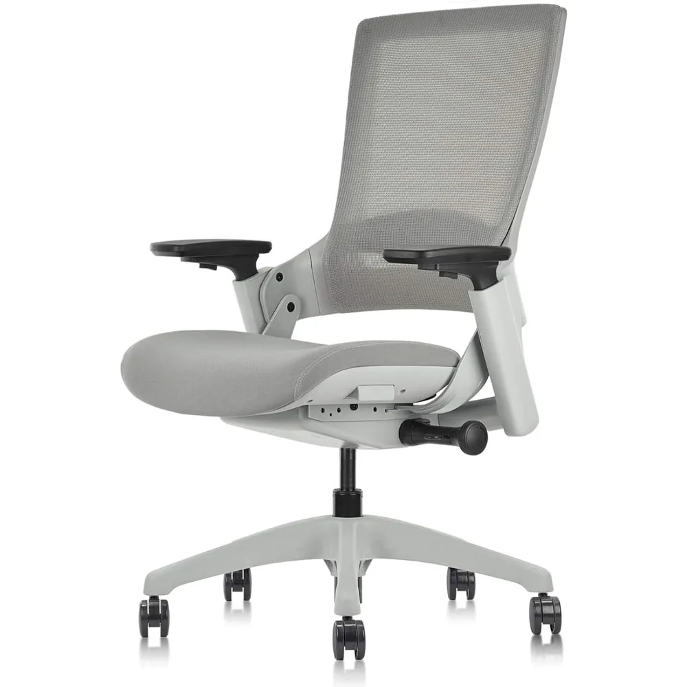 

Эргономичное кресло для руководителя с высоким поворотом, тканевая сетка, офисные столы, стул с регулируемой высотой, 3D подлокотник, поясничная поддержка и