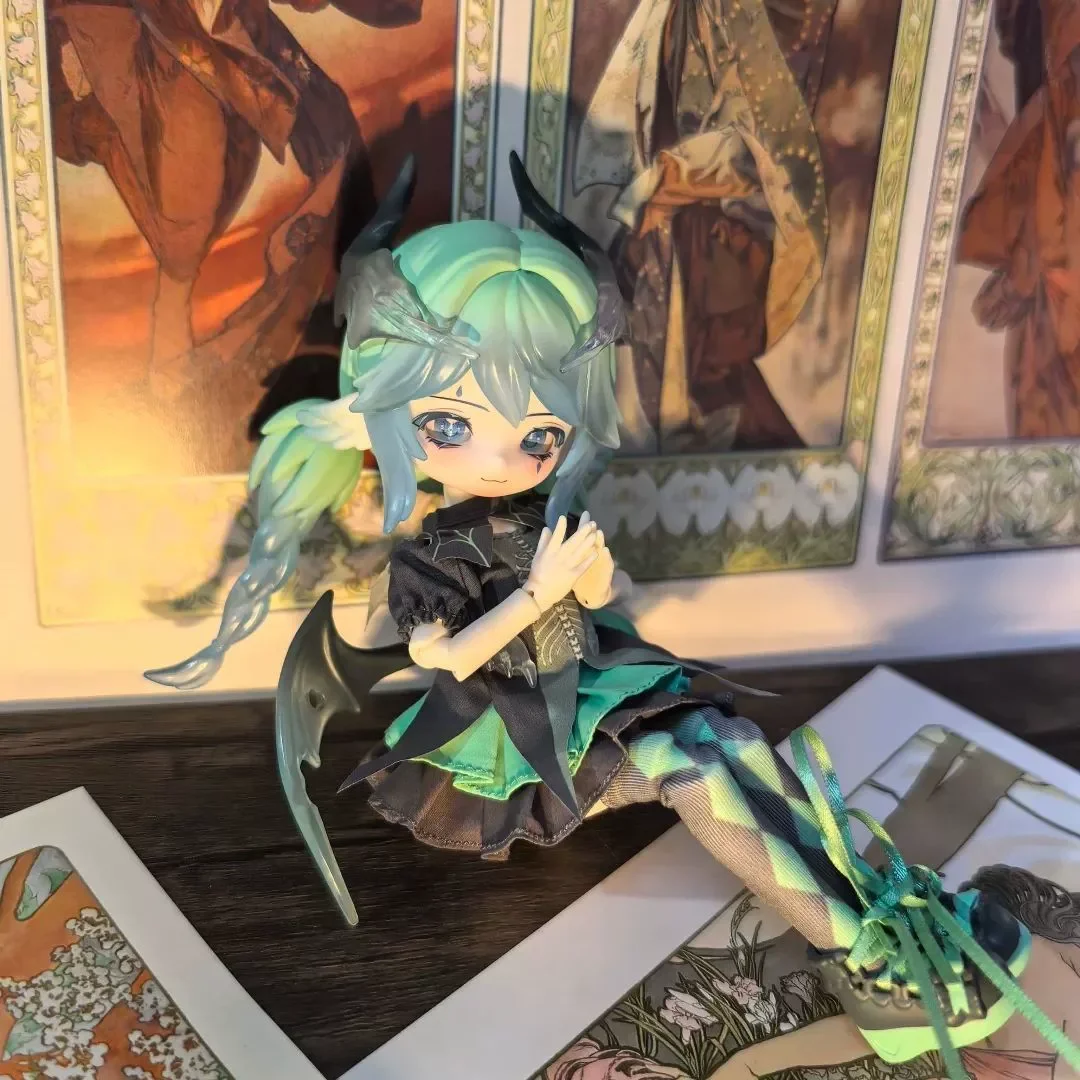 

Luluya Symphony Poetry Series Penny's Box Модная слепая коробка кукла милые настольные декоративные украшения движущиеся детали подарок на день рождения