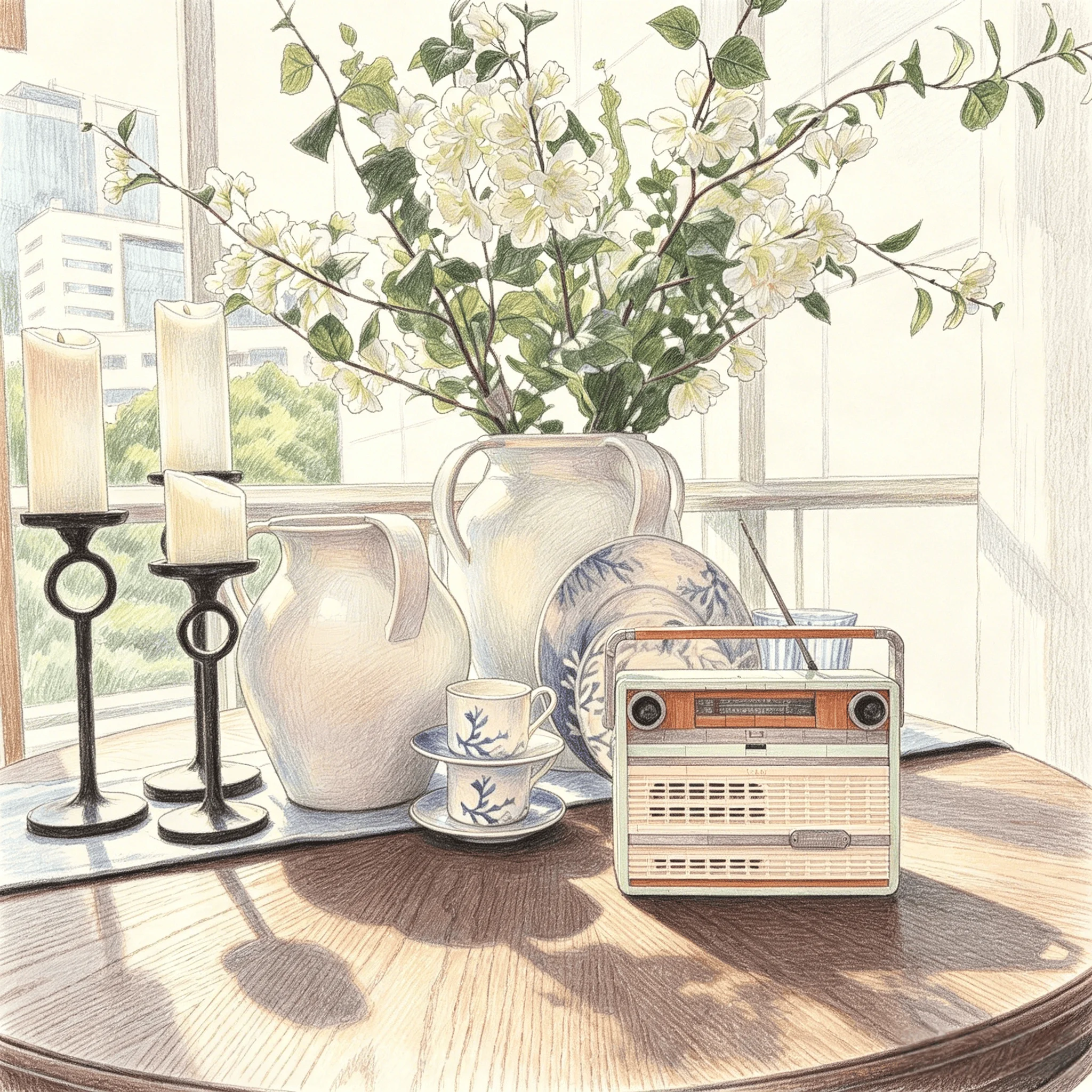 

Creative DIY Retro Radio Model Building Blocks - Educational Assembly Toys for Music-themed Home Decor & Gift
