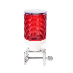 High Light LED Solar Warning Light Strong And Durable Road Construction Guardrail Lights Marine Signal Lamp