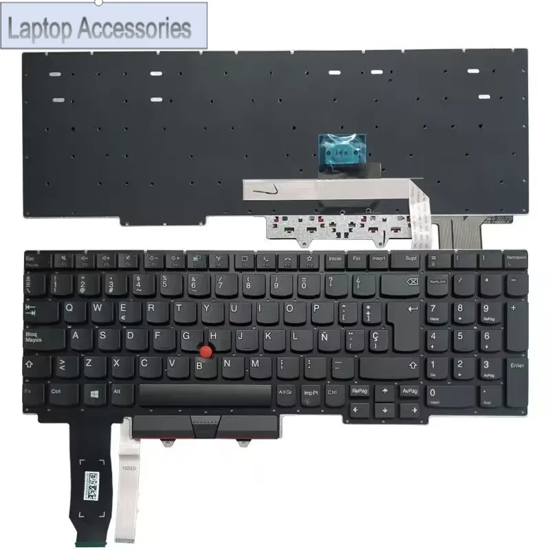 

Новая латинская/испанская клавиатура для Lenovo Thinkpad E15 Gen 2 3 4 (тип 20T8 20T9 20TD 20TE) ноутбука LA/SP с подсветкой