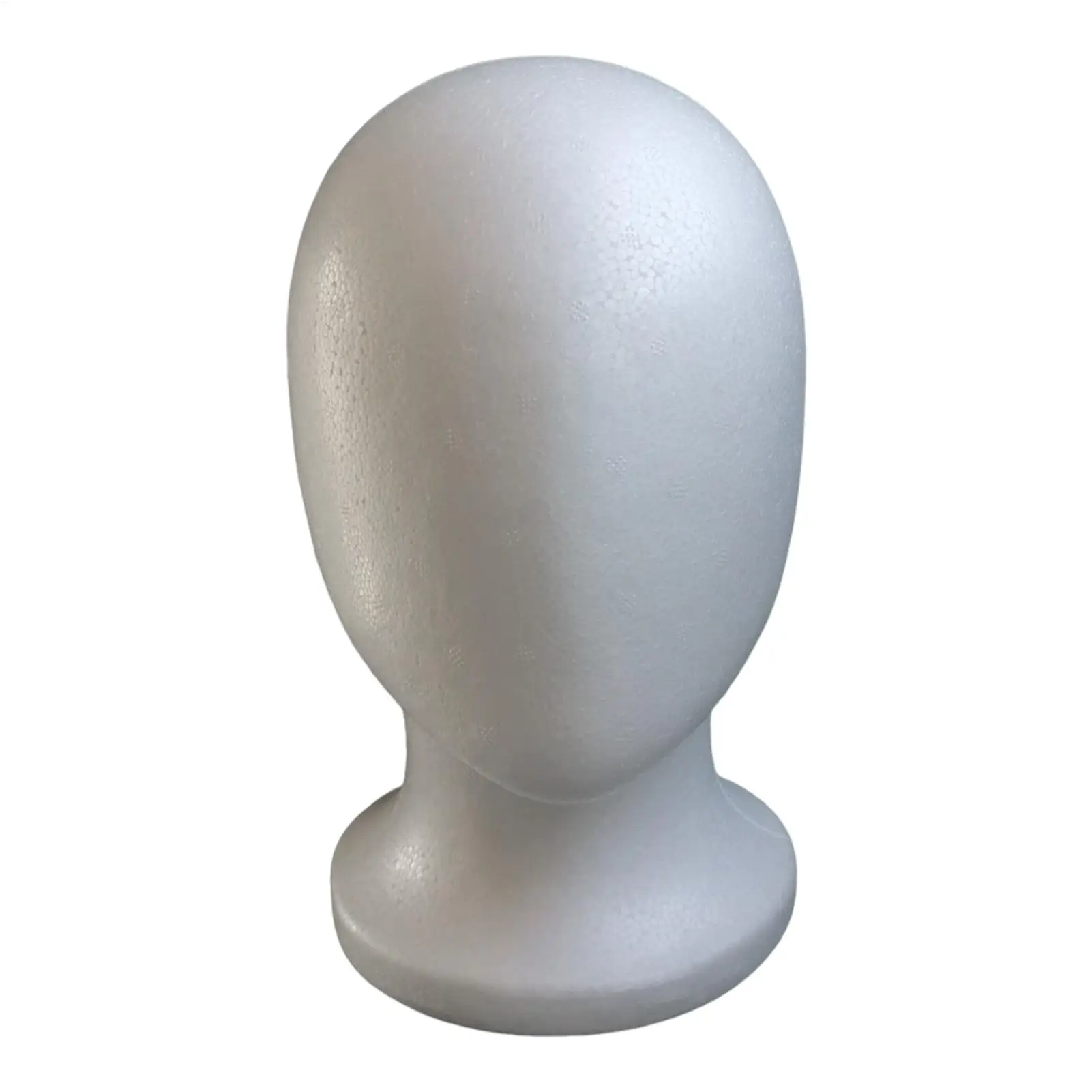 Foam Wig Head Model Female Styrofoam Mannequin Head Stable Wig Display Stand Holder Rack for Hat Hairpieces Display Manikin Head