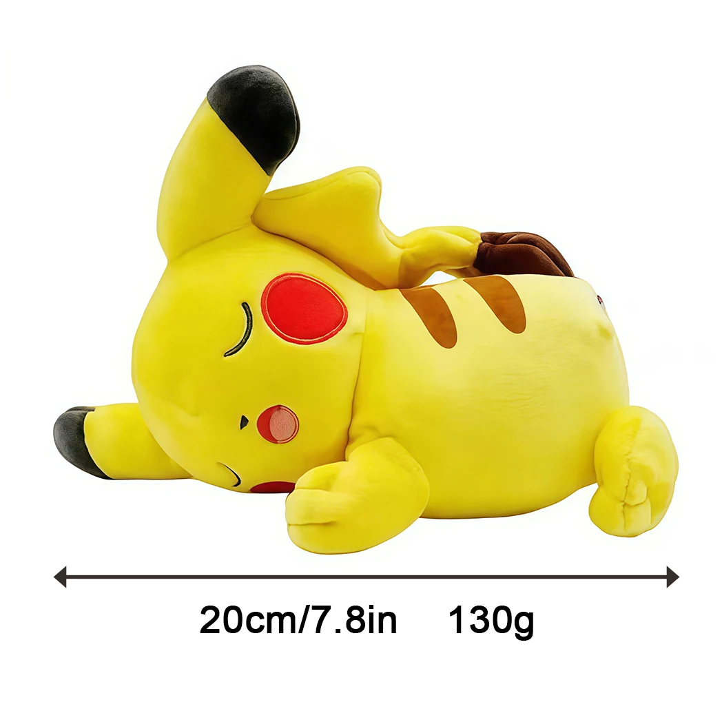 20 سنتيمتر البوكيمون ألعاب من القطيفة موقف النوم بيكاتشو Eevee السنجاب Bulbasaur أنيمي شخصية دمية الطفل هدايا عيد الميلاد