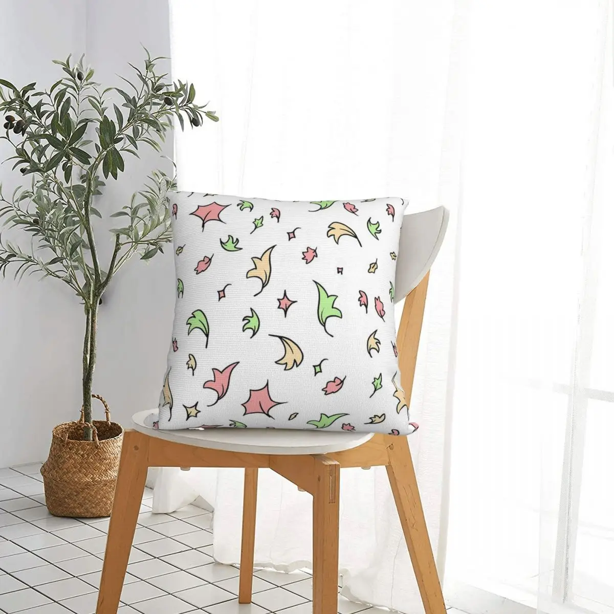 Heartstopper Leaves - Repeating Pillowcase Pillows Cover Cushion Comfort Throw Pillow Decorative Cushions Used for Home Bedroom