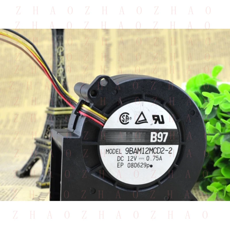 L+ 5pcs for  San Ace B97 9BAM12MCD2-2 9CM DC 12V 0.75A 4 Pin Turbo Cooling Fan