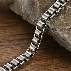 Vnox Heavy Bold Bicycle Bike Link Chain Bracelets for Men, Punk Stainless Steel Wristband, Creative Male Jewelry