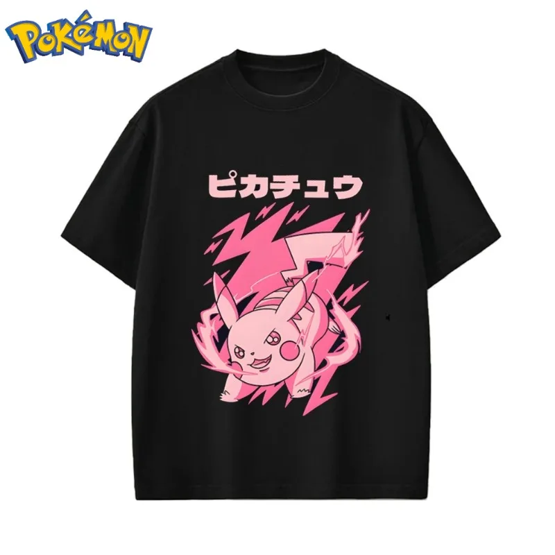 

Новая мужская футболка с принтом Pokémon Astronaut Cute Psyduck, летняя уличная свободная повседневная футболка с короткими рукавами для мужчин и женщин