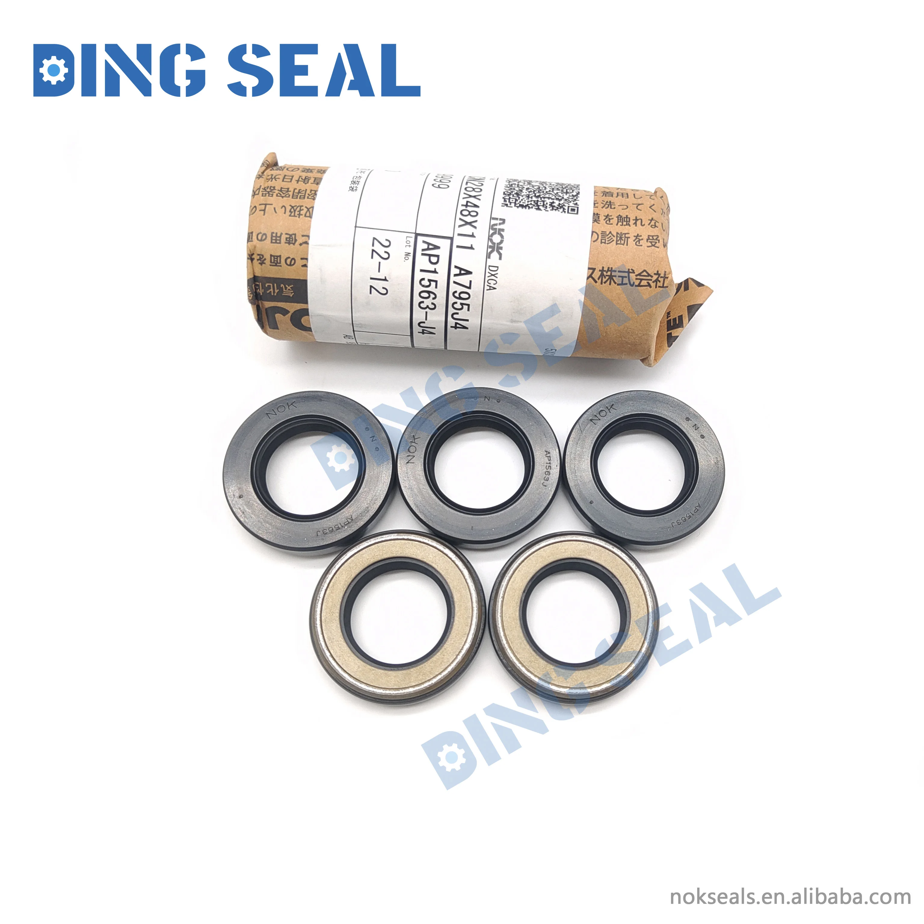 High pressure oil seal Hydraulic seal Oil Seal AP1148 F TCN 22*42*11 AP1338 F TCN 25*45*11 AP1563 J TCN 28*48*11 Original NOK