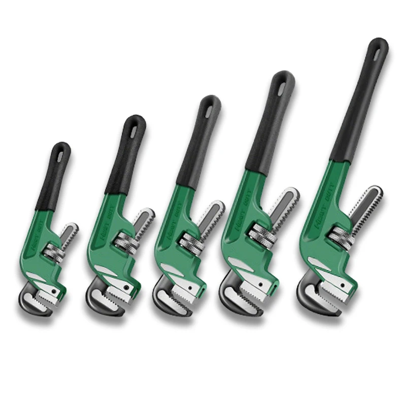 

45° Heavy Duty Pipe Wrench Industrial Plumbing Wrenches Torque Pliers Universal Plumbing Removal and Installation Tool Hand Tool