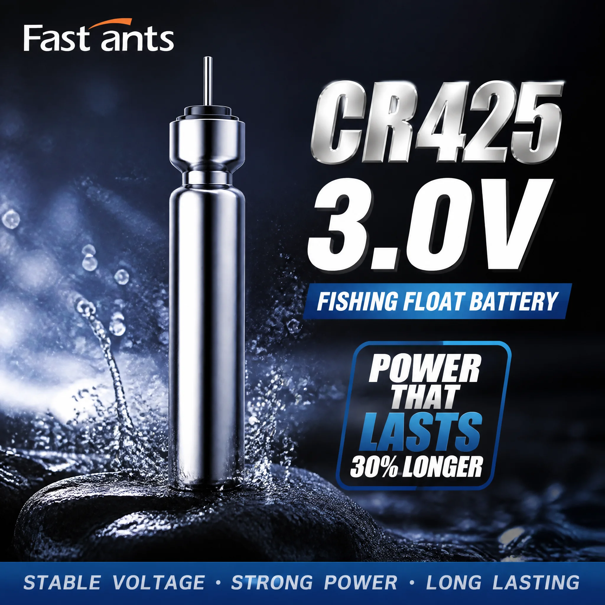 Original CR425 Fishing Float Battery 3V Pin Type Lithium for Electronic Night Fishing electric float Light Rod Accessories led