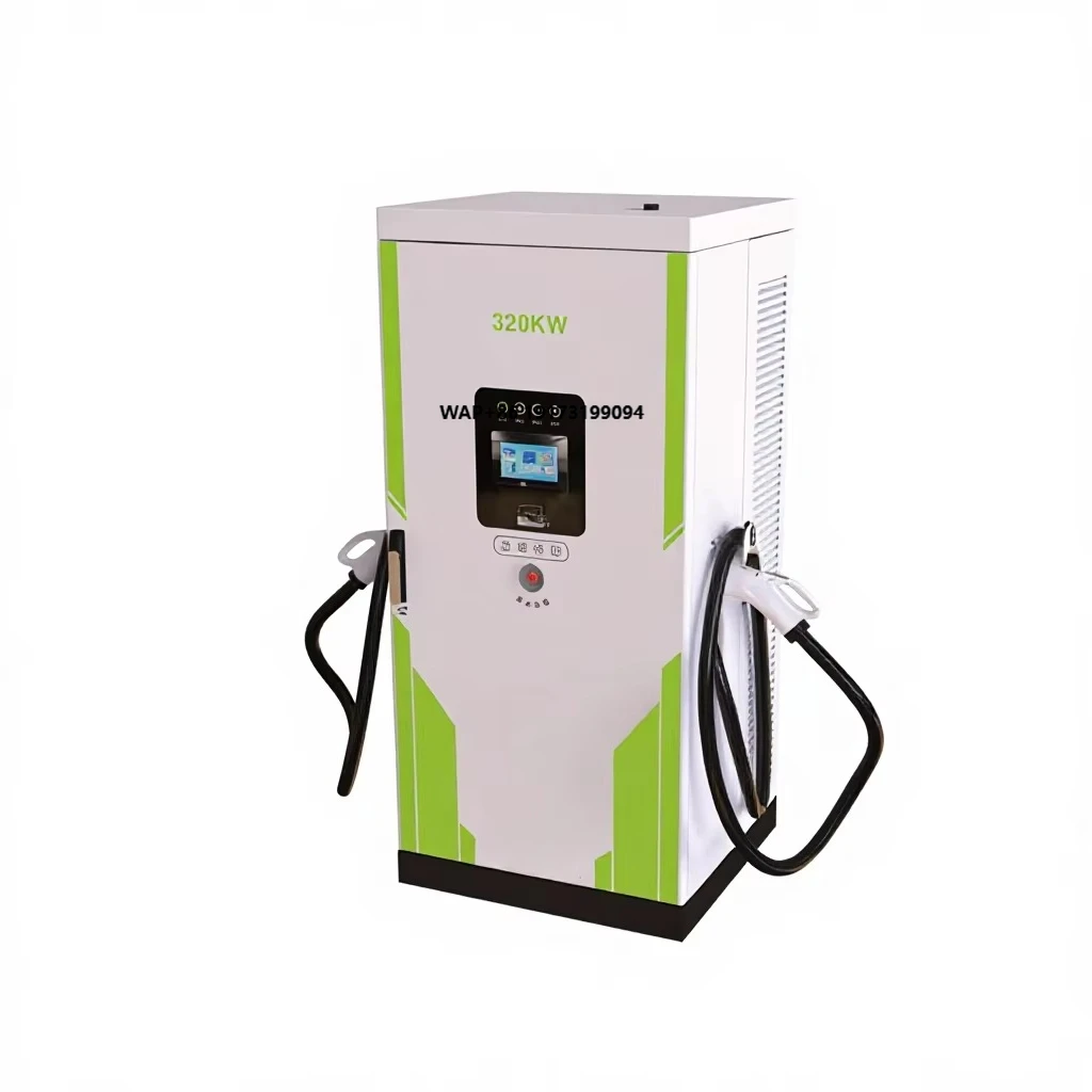 

New Portable 320kW DC Type 1 Electric Vehicle Fast Charging Station 380V High Voltage 250A Single OCPP 1.6 EVSE Outdoor
