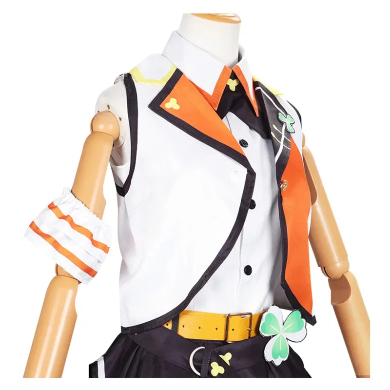 PJSK más de salto Hanasato Minors Cosplay disfraz peluca zapatos mujeres Halloween carnaval vestido de fiesta uniforme traje