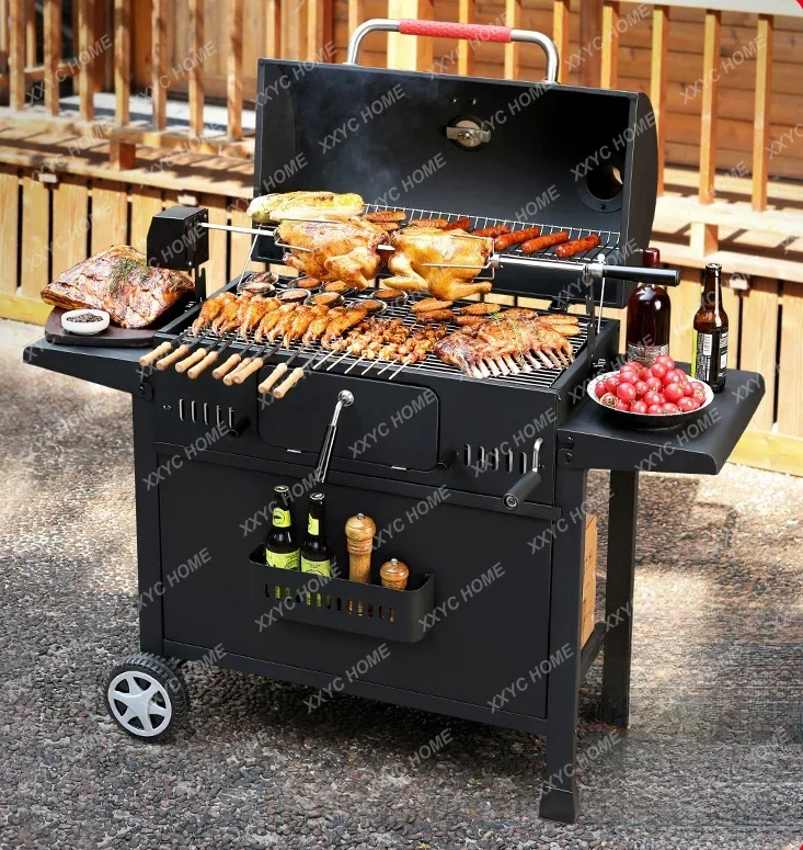 Barbecue Oven Household Barbecue Grill Charcoal American Braised Oven Household Large