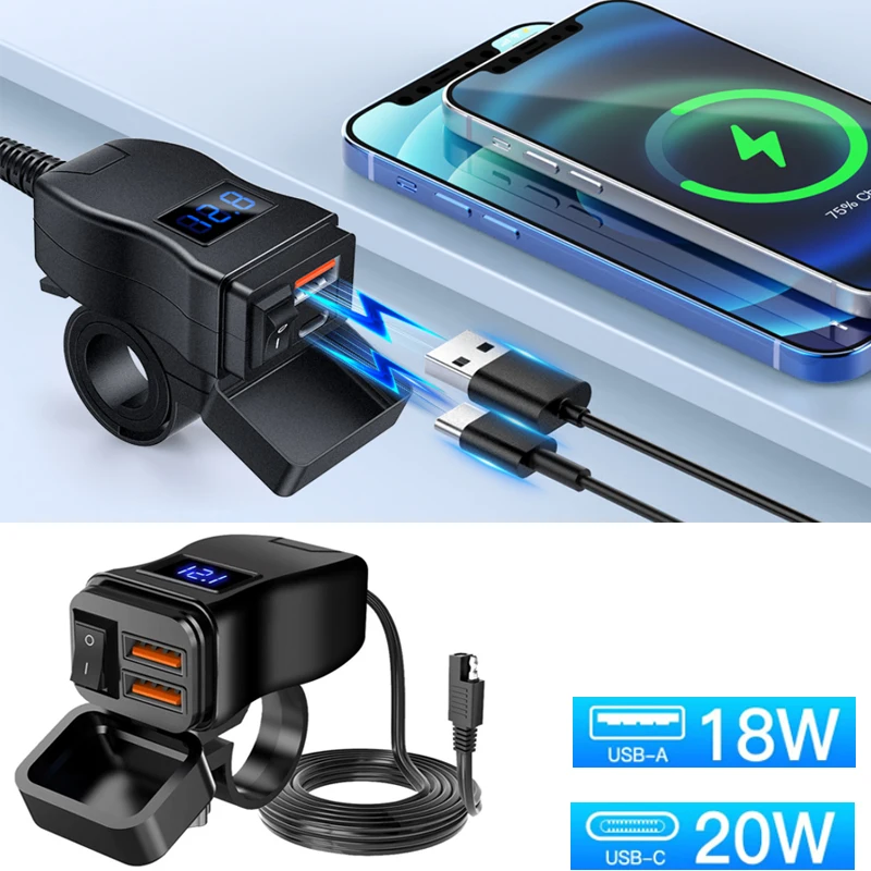 60W Motorcycle Usb … - image