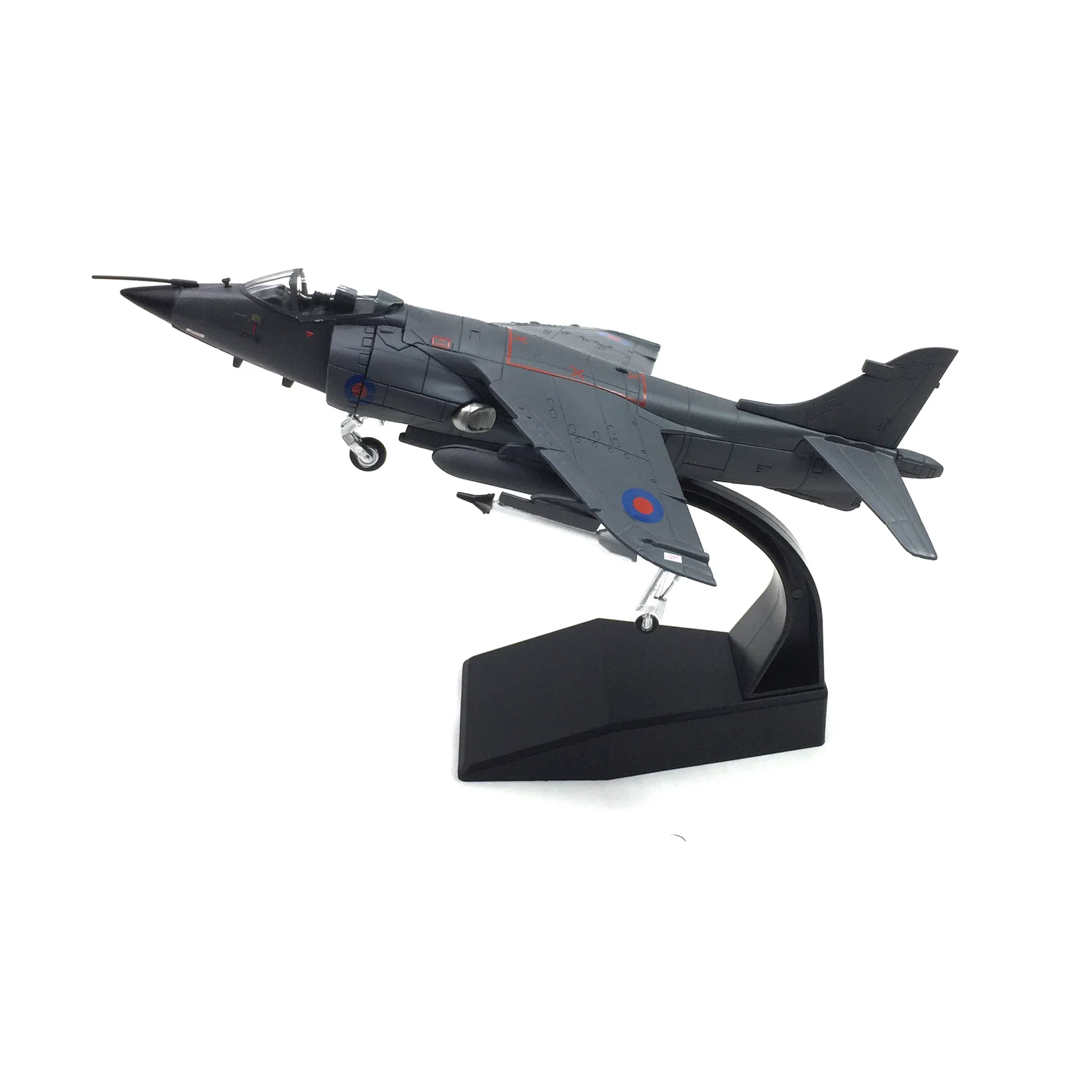 

1:72 British Marine Harrier Leapfrog Fighter Jet Die-Cast Metal Airplane Model Home Decoration Boy Birthday Gift