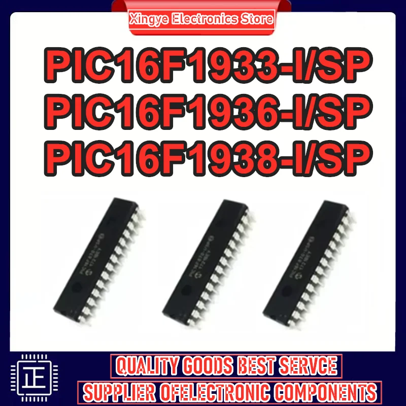 

PIC16F1933-I/SP PIC16F1936-I/SP PIC16F1938-I/SP PIC16F1933 PIC16F DIP28 Микросхема 100% новый оригинал на складе