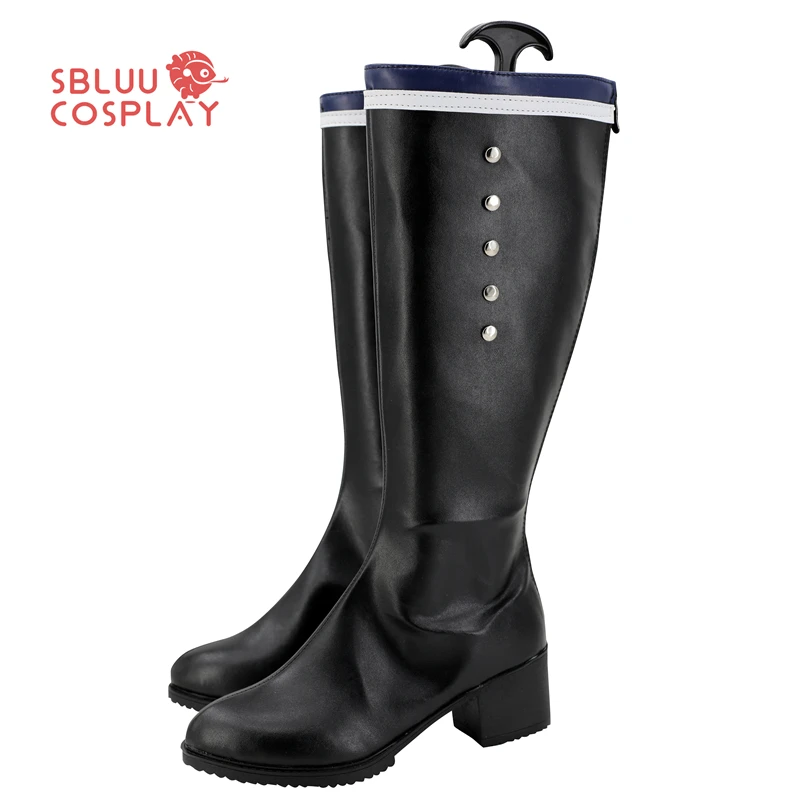 

SBluuCosplay Game Shu Itsuki Cosplay Shoes Halloween Party Custom Made Boots