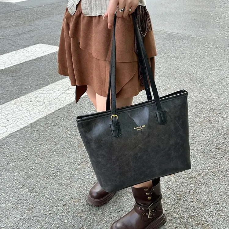 

‌Women's Diamond Texture Commuter Bag 2025 -New Retro Shoulder Tote, Large-Capacity PU Armpit Purse,Elegant Work&Weekend Handbag