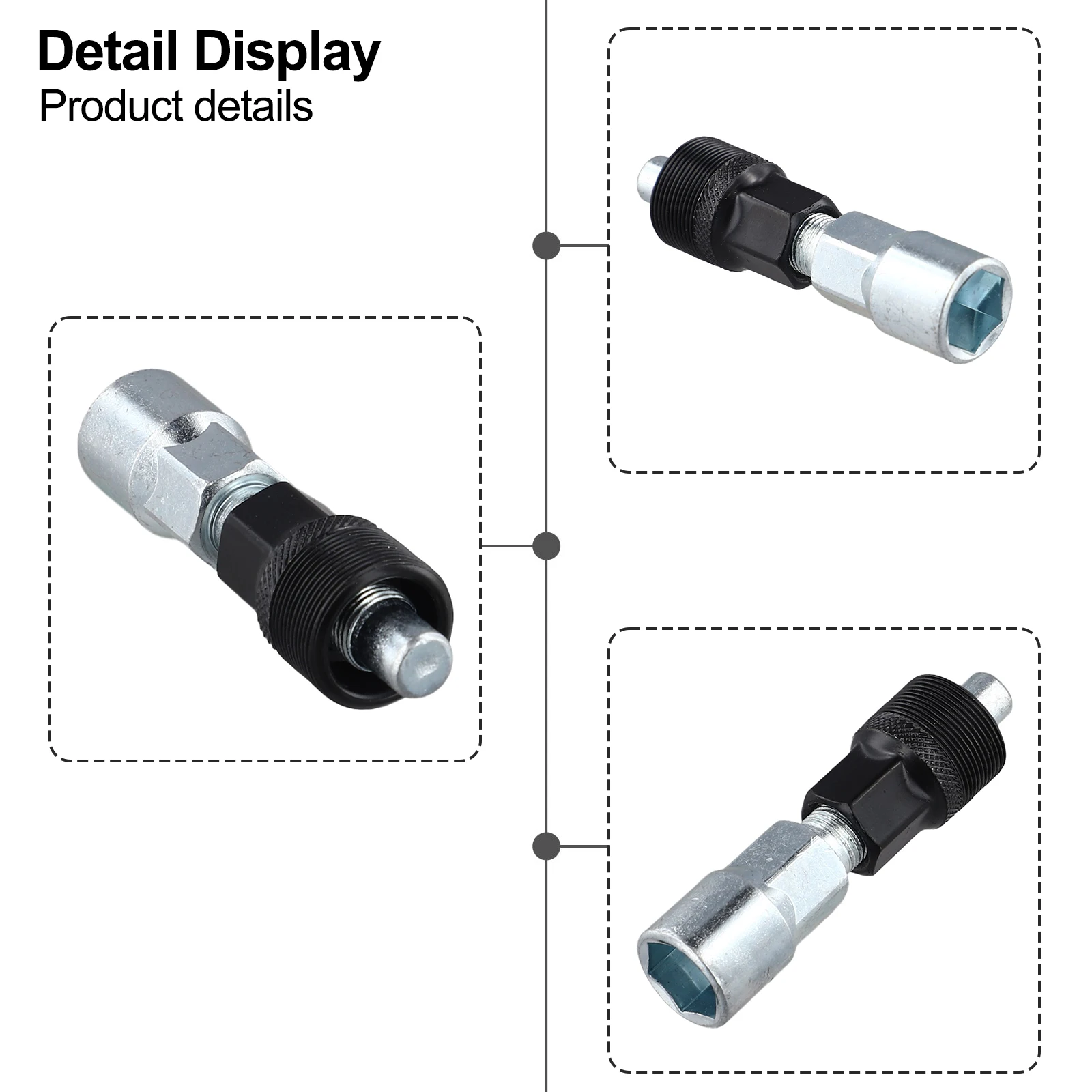 Mountain Bike Crank Wheel Extractor Carbon Steel Bottom Bracket Crankset Dismantling Dental Disc Tool Bicycle Repair Tools