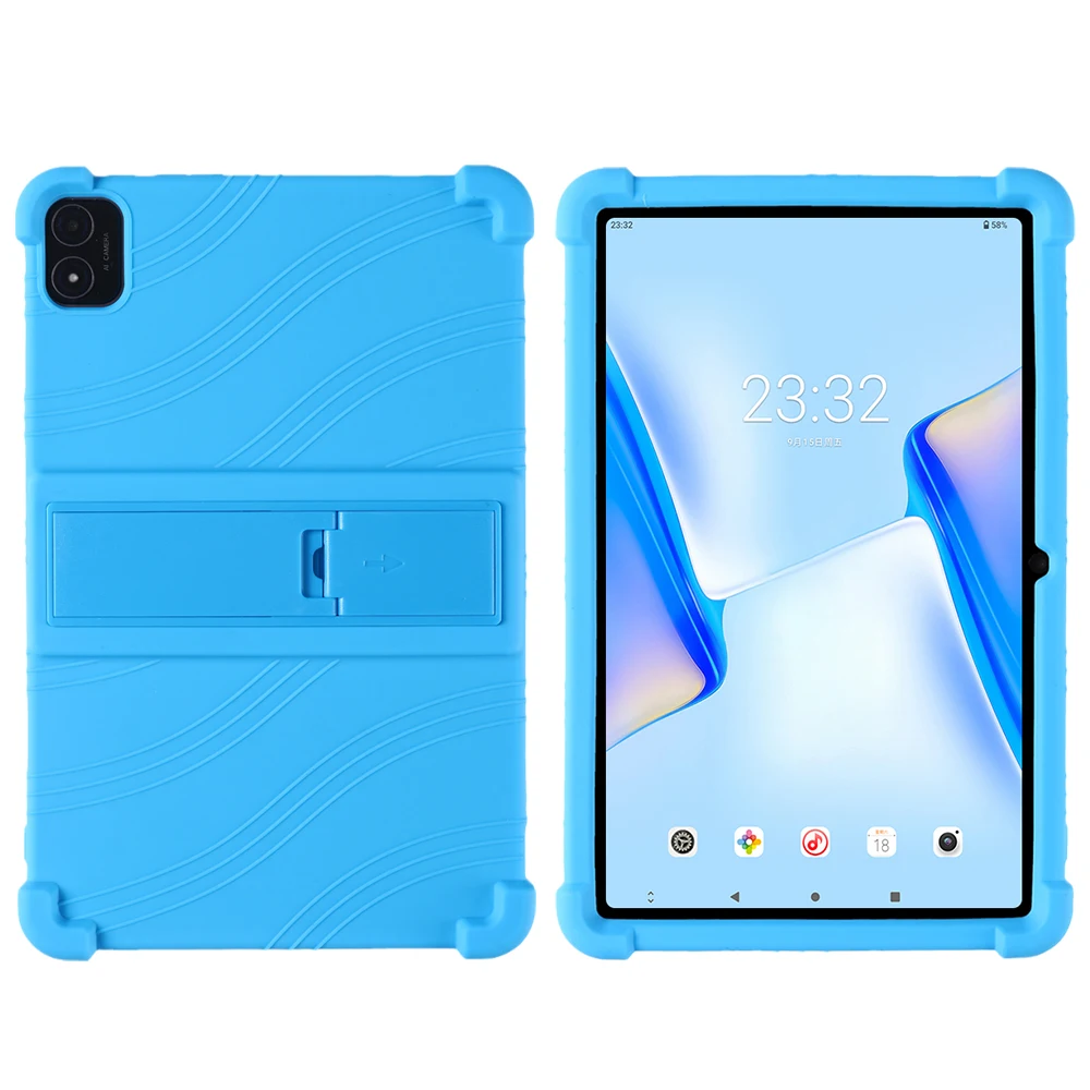 

Универсальный детский безопасный чехол для Teclast M40 Plus Pro P40S P40HD M40S M40 P30S P20S 10,1 дюйма, мягкий силиконовый чехол с регулируемой подставкой
