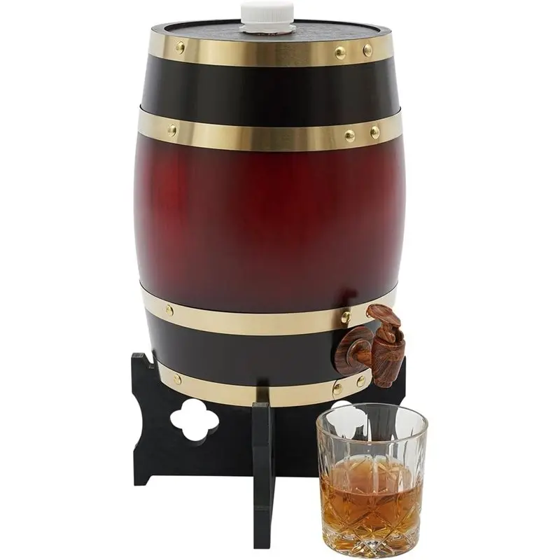 fut-de-vieillissement-en-chene-de-5l-avec-support-b23b-inclus-petit-fut-a-vin-avec-robinet-futs-en-chene-carbonise-pour-whisky-bourbon-cocktails