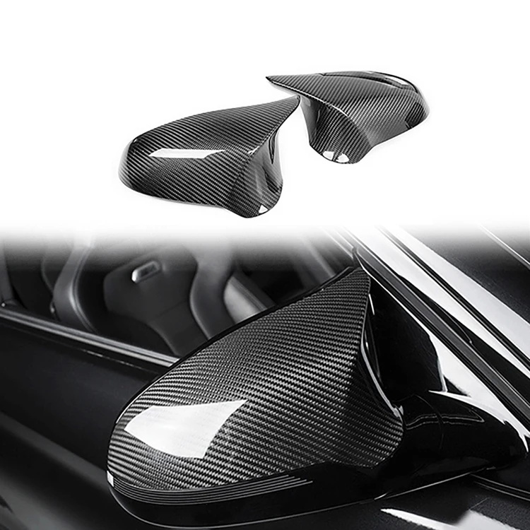 Carbon Fiber Mirror Cover For 4 Series F80 F82 M3 M4 2014-ON Rearview Side Protector Mirror Cover