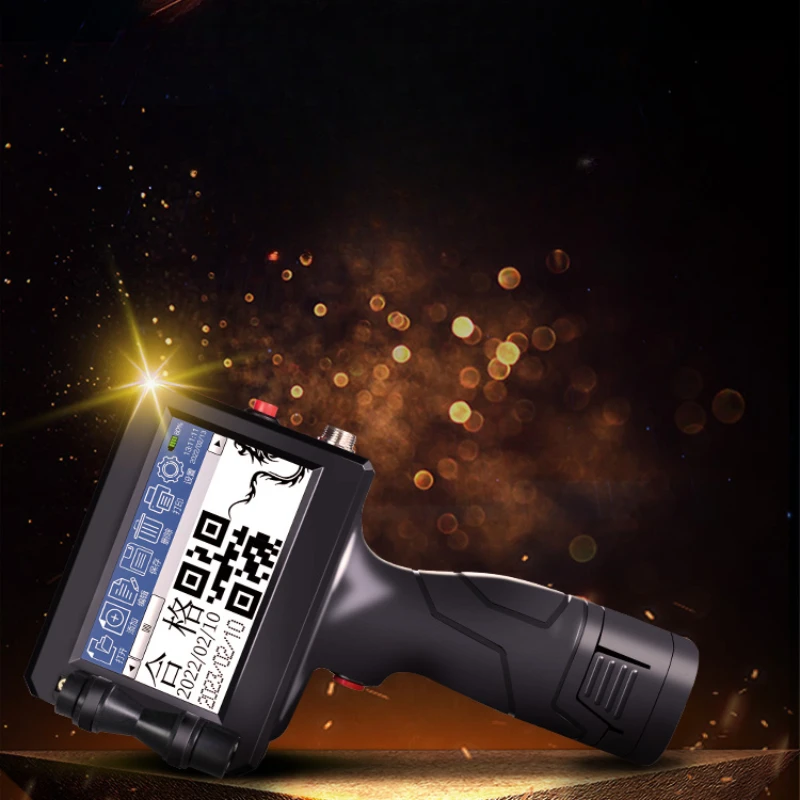 ZM-990 Intelligent Handheld Inkjet Coder Production Date Inkjet Coder Price Serial Number QR Code Can be Pipelined Small