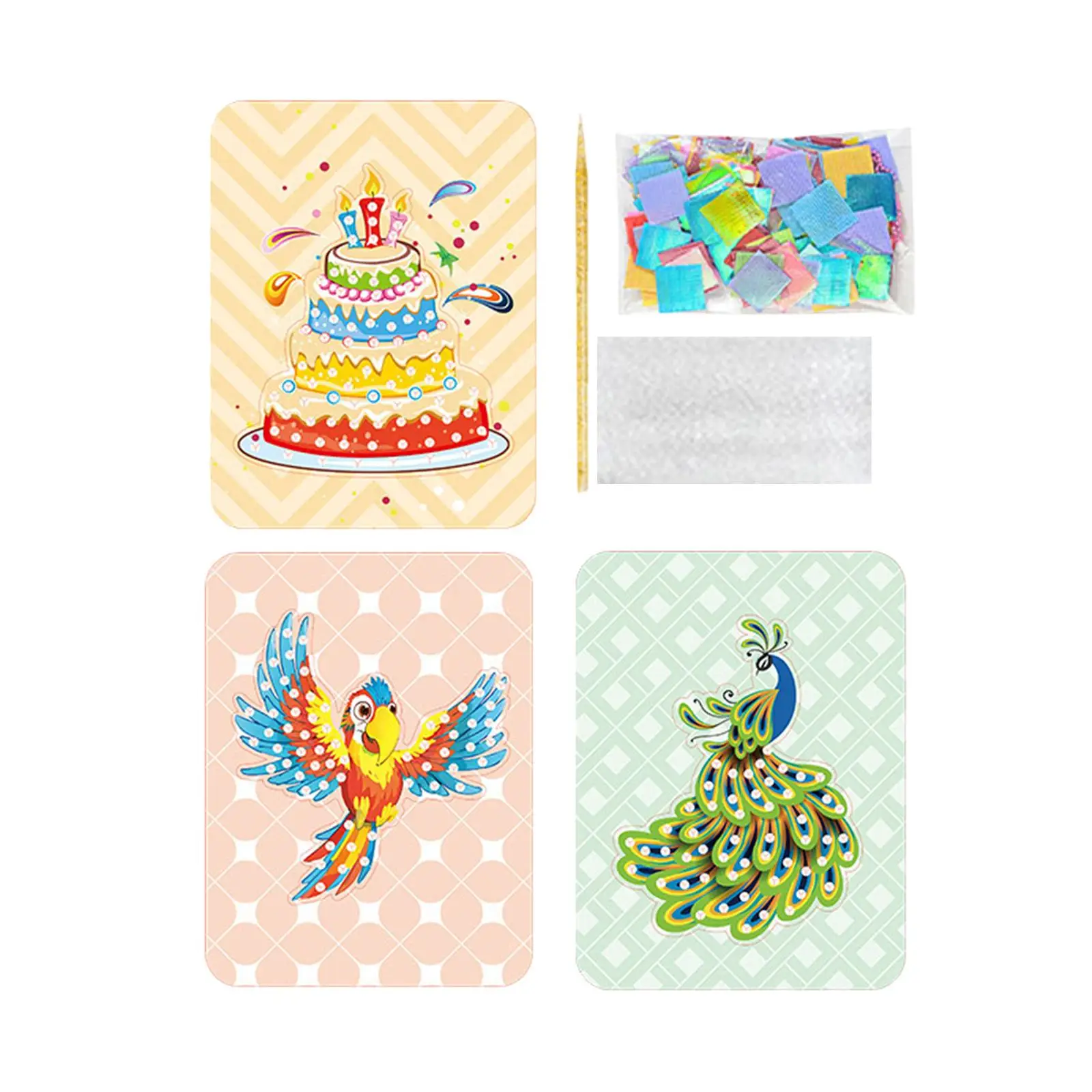 DIY Poking Drawing Boards Creative Fashion Art Toys for Girls Kids Educational Craft Games Learning view 3