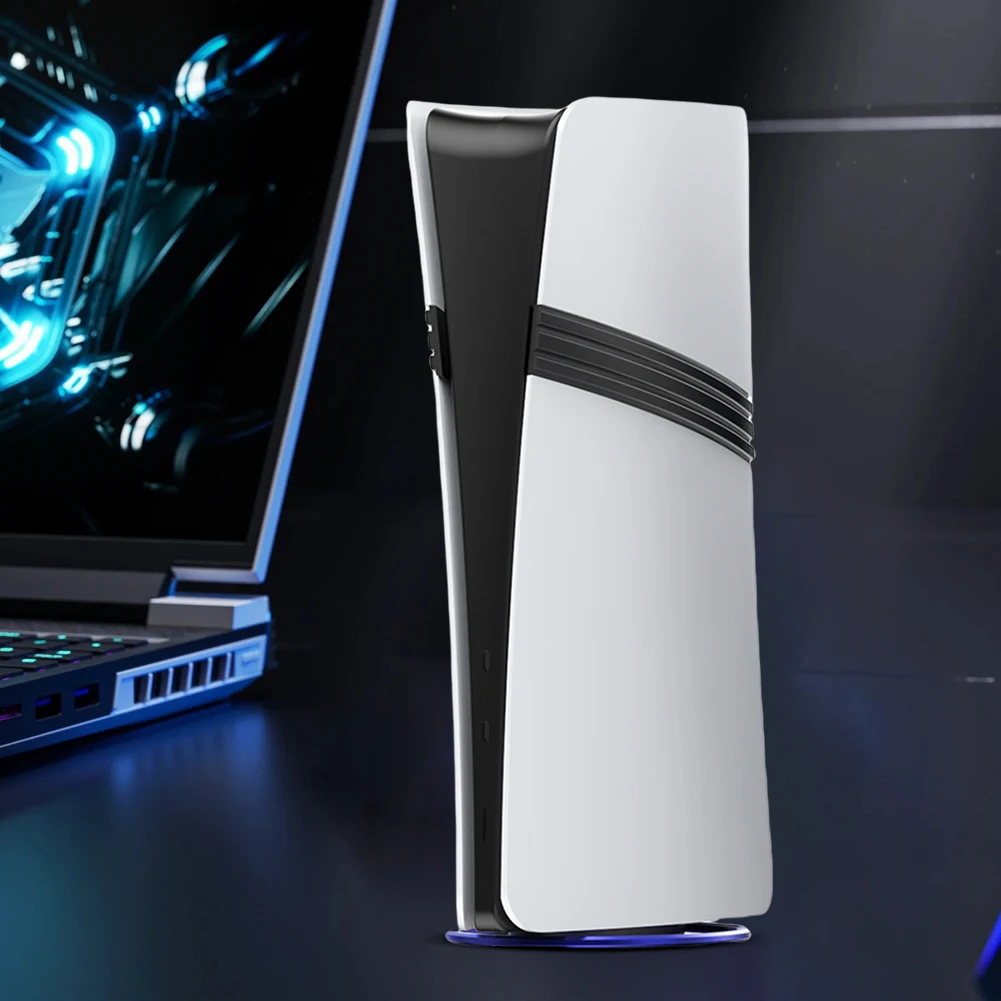 โลหะขาตั้งแนวตั้งเกมคอนโซลฐาน Anti-SLIP ฐานผู้ถือขาตั้งแนวตั้งสําหรับ PS5 Pro/PS5 Slim/PS5 คอนโซล