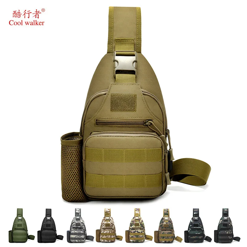 

Kettle cover chest bag cycling sports chest bag waterproof and wear-resistant Oxford cloth outdoor tactical shoulder pack