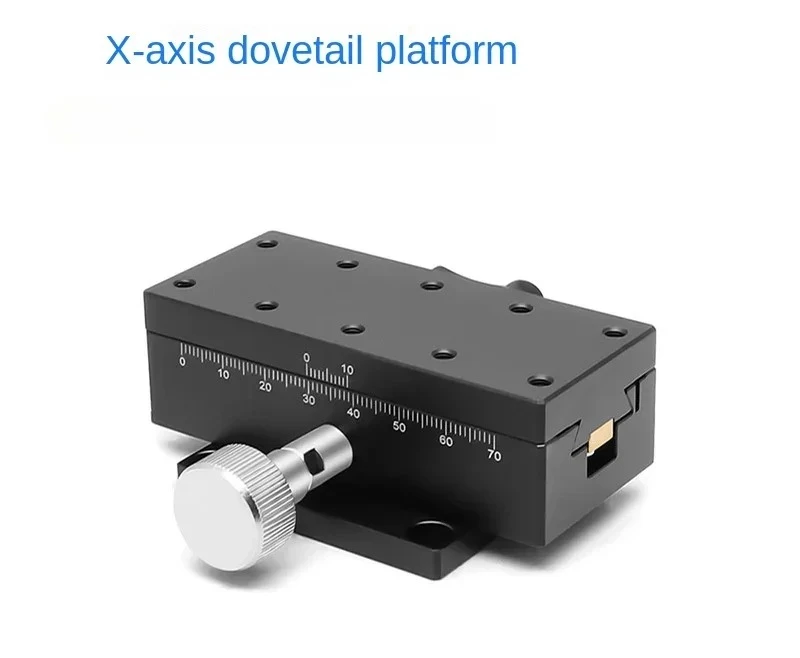 X-axis manual displacement platform