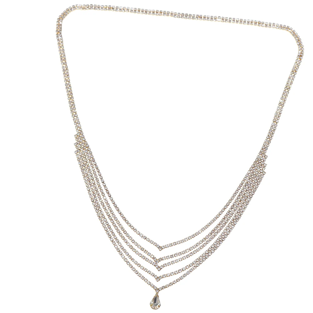 

Rhinestone Headb Forehead Chain Wedding Jewelry Headpieces for Women Multi layer Rhinestones Bridal Accessories Hair Chain