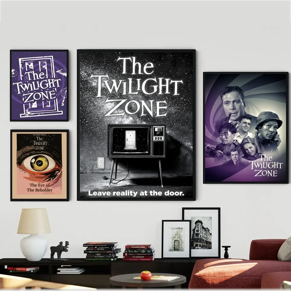 15 дизайнов ТВ-шоу «Сумеречная зона», белая бумага, постер, крафт-бумага, винтажный постер, настенная живопись, исследование, эстетическое искусство, маленький Si 15 дизайнов ТВ-шоу «Сумеречная зона», белая бумага, постер, крафт-бумага, винтажный постер, настенная живопись, исследование, эстетическое искусство, маленький Si