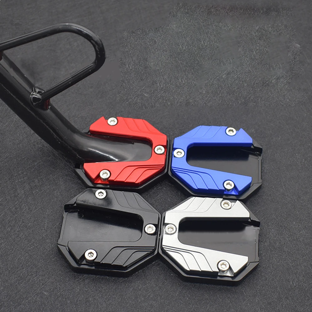 

Universal Scooter Motorcycle Bike Kickstand Extender Foot Side Stand Extension Foot Pad Support Plate Anti-skid Enlarged Base