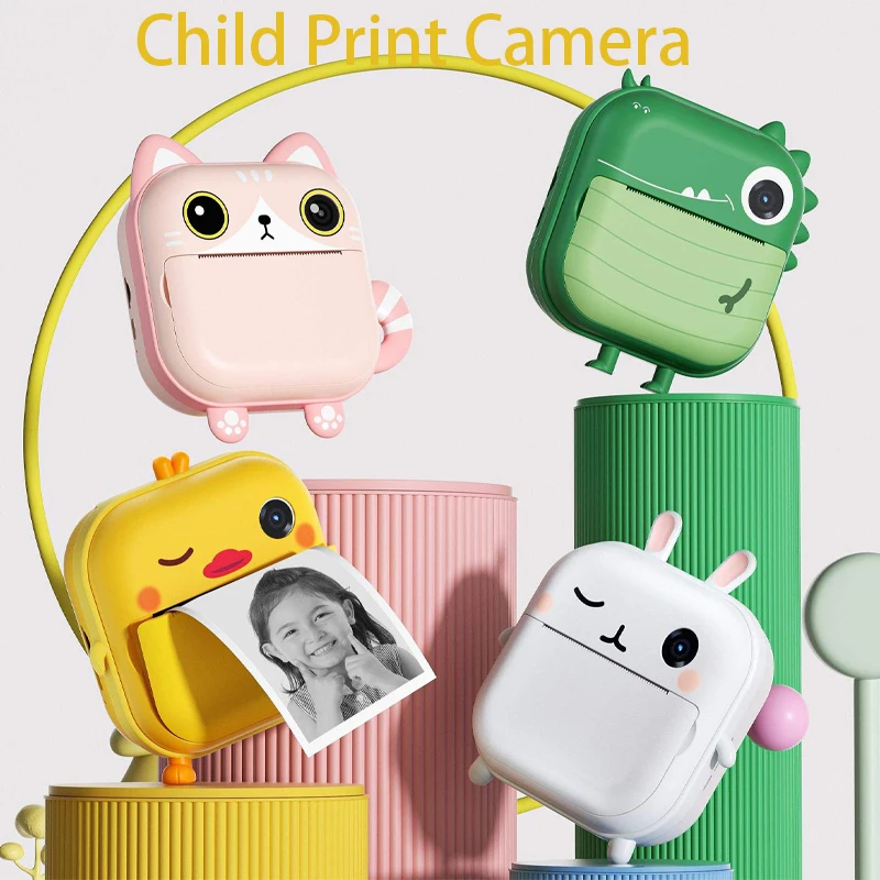 Hot Selling M2 Children Instant Thermal Printing Camera Children Drawing Toy Birthday Christmas Gift