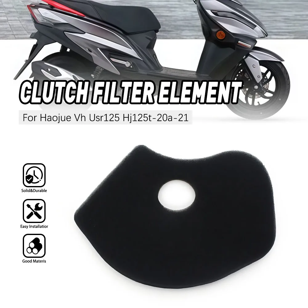

For Haojue VH USR125 HJ125T-20A -21 Motorcycle Engine CVT Clutch Filter Element