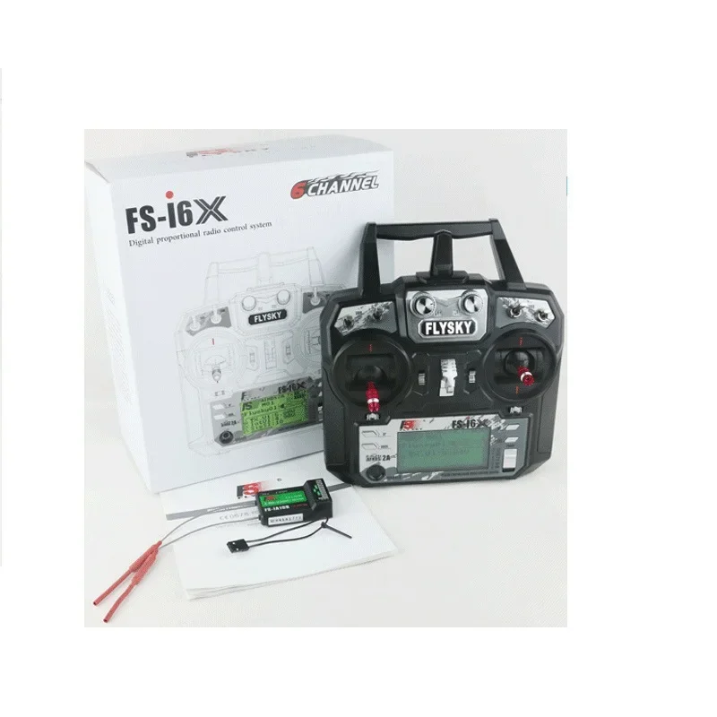 Remote Controller FS-i6X 10-Channel Transmitter For Helicopters Fixed-Wing Gliders Multirotors Compatible With IA6B IA10B 2.4GHz