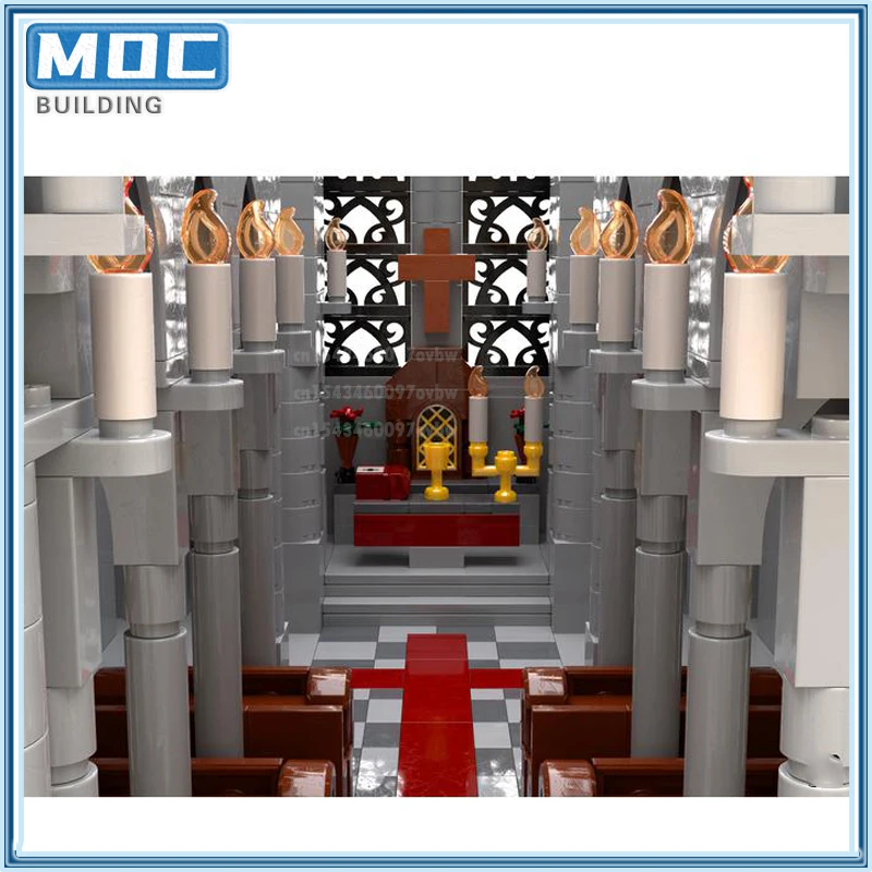 MOC Building Blocks City Locomotive Architecture Engine House Model DIY Assembly Technology Bricks Collection Birthday Gift Toys