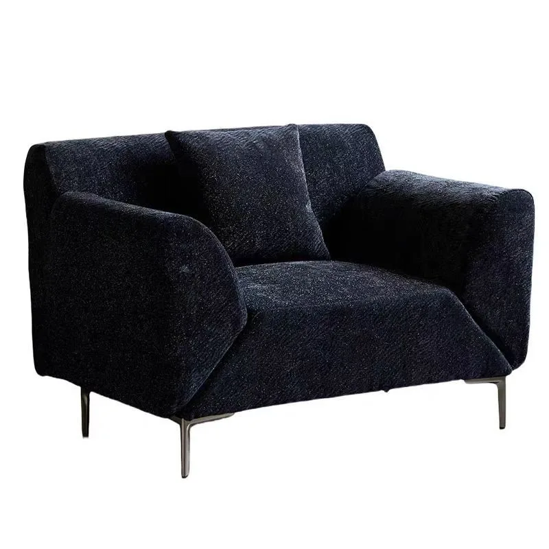 

Sofa living room small apartment reclining Italian style, casual single sofa chair