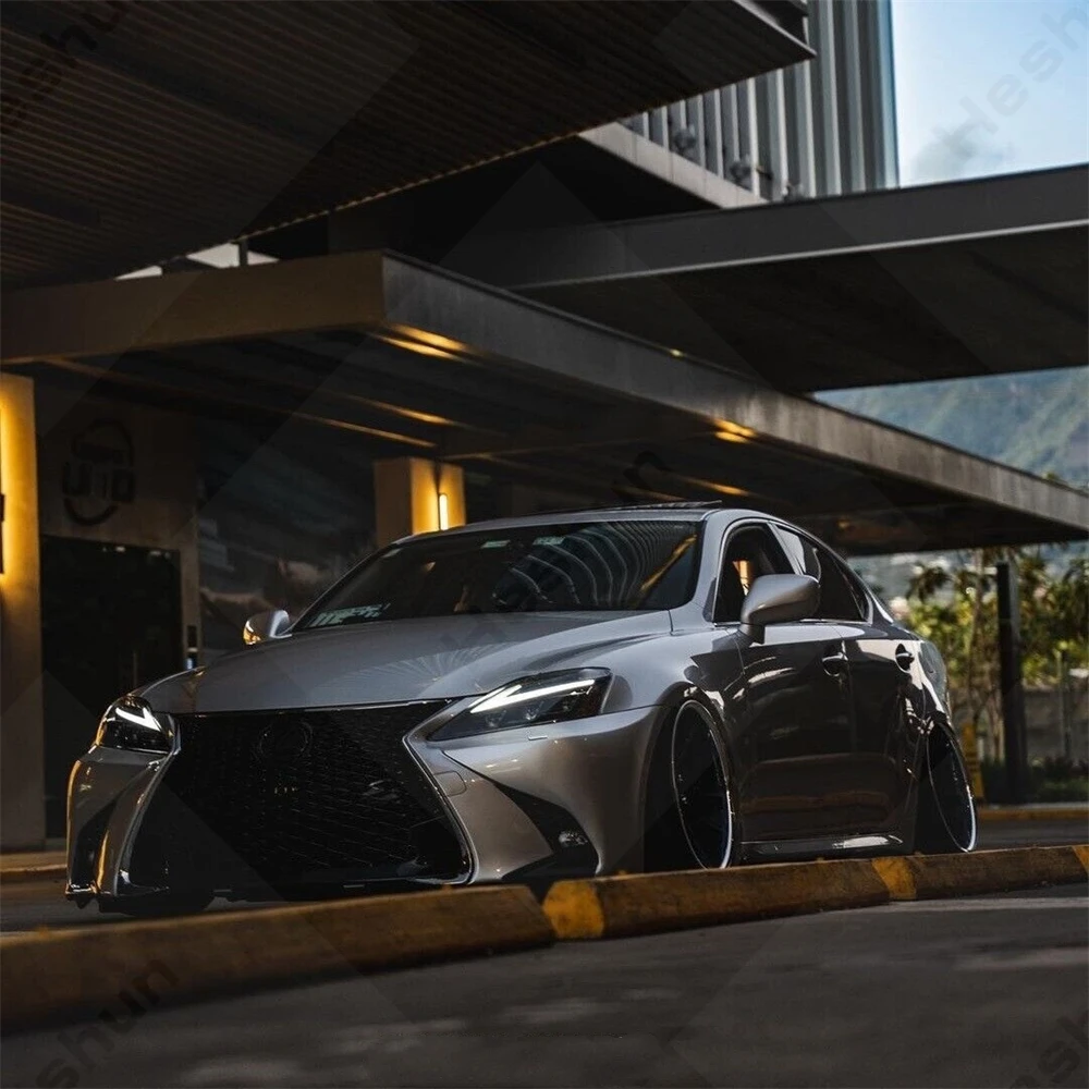 Pair Led Headlights For Lexus IS250 IS250C IS350 IS350C IS220d 2006-2013 Front lamp Head Light W/Dynamic Animation W/Amber Lamps