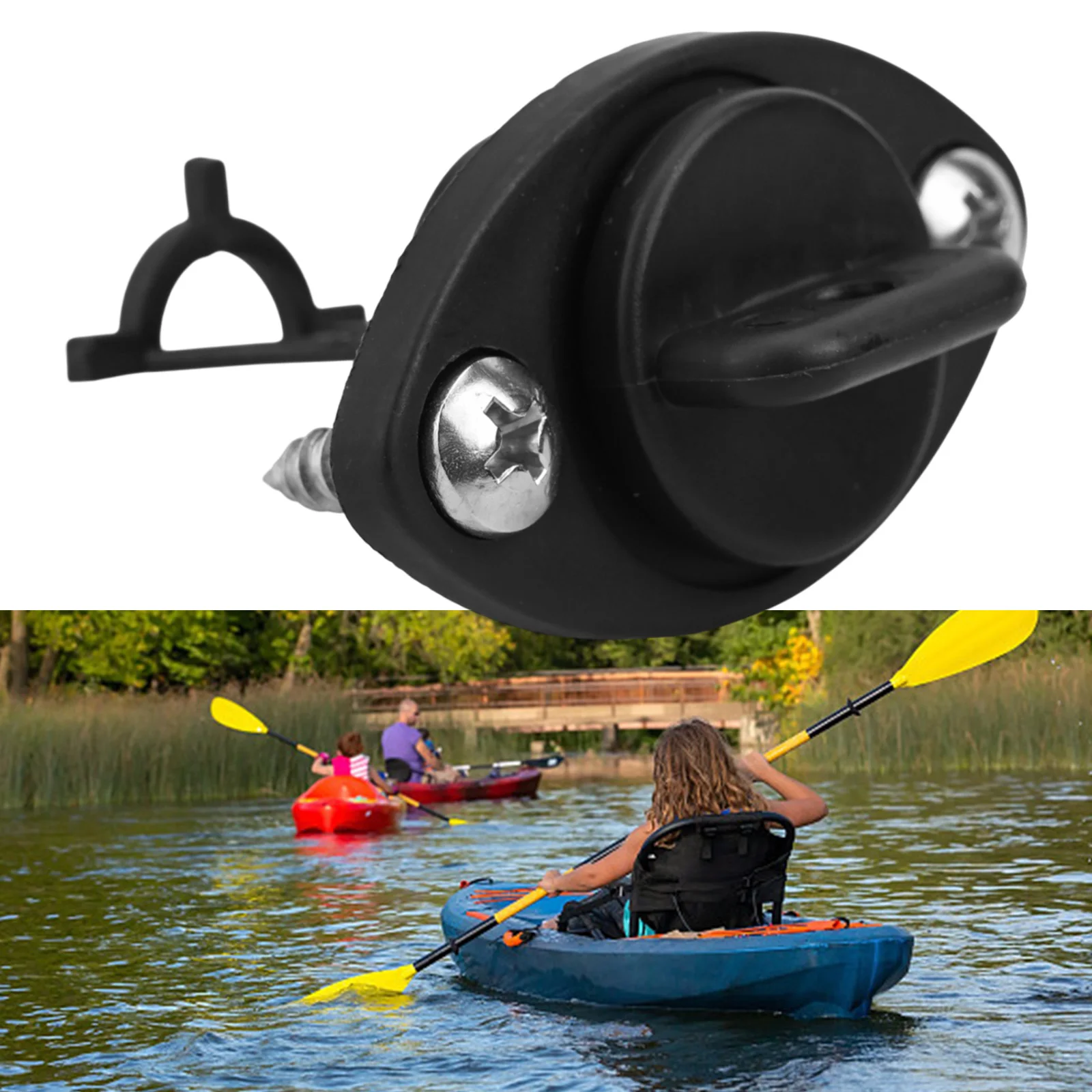 

1pcs Boat Drain Socket Boat Drain Screw Bung & Socket Transom Captive Chandlery Boat Drain Socket Car Accessories