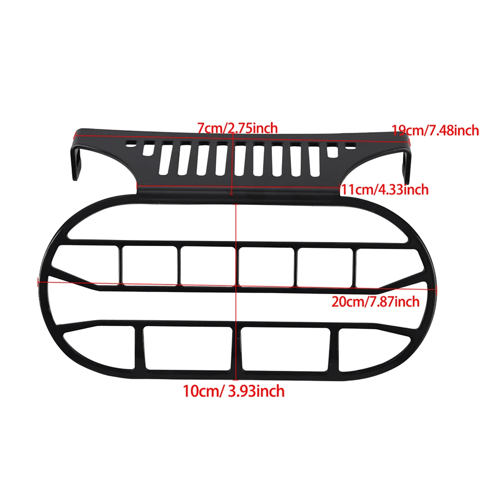 Motorcycle Black Headlight Grill Fairing Guard Head Light Cover For Harley Sportster S 1250 RH1250S RH 1250 2021-2022