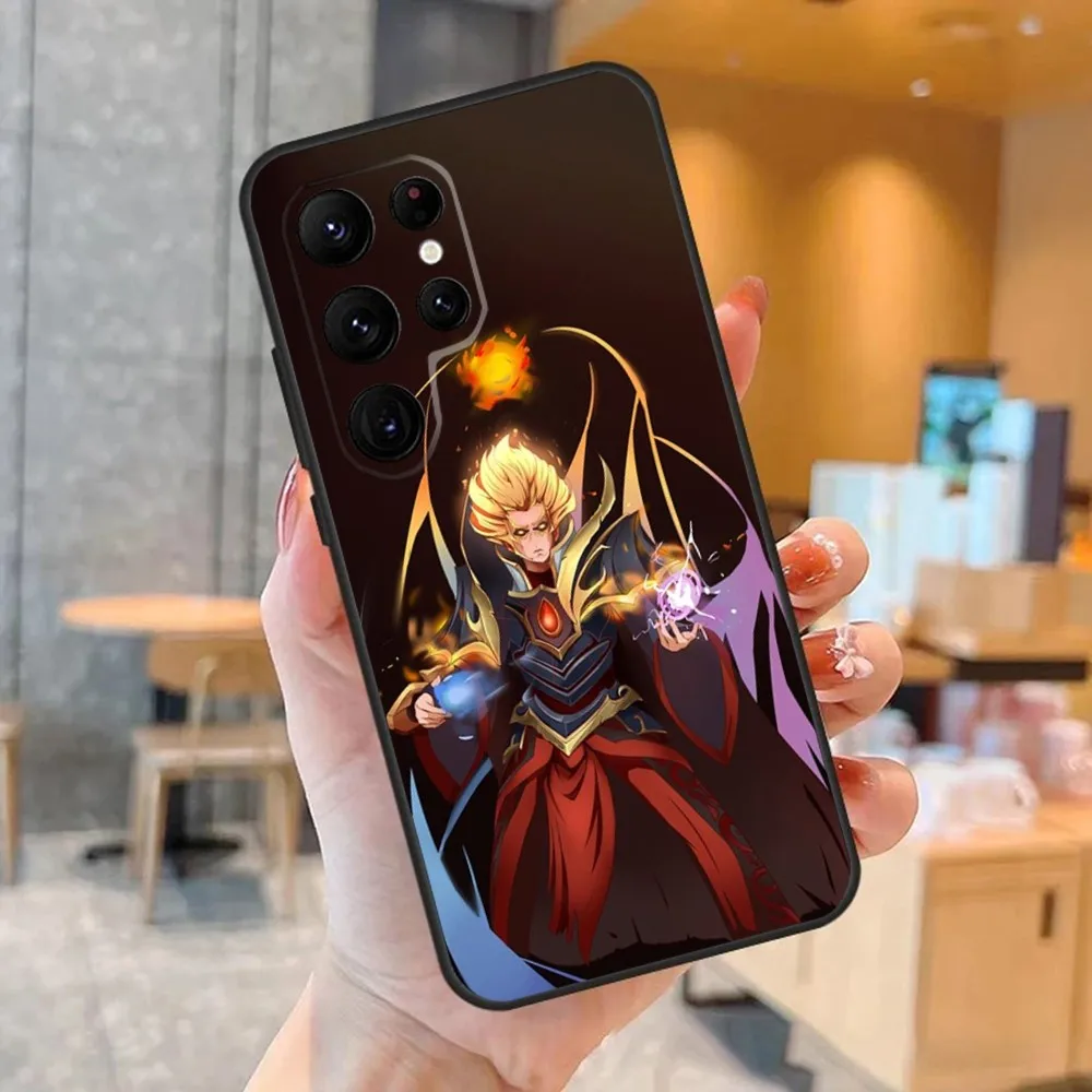 Game D-Dota 2 Phone Case For SamsungS23,S22,S21,S20 Ultra Pro S10,S30Plus,S9,20lite Ultra Black Cover image 3