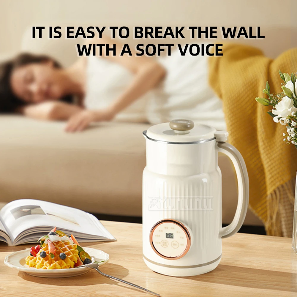 Автоматическая машина для рисовой пасты без фильтра 1200 мл электрическая машина для производства соевого молока Интеллектуальный высокоскоростной Миксер для еды