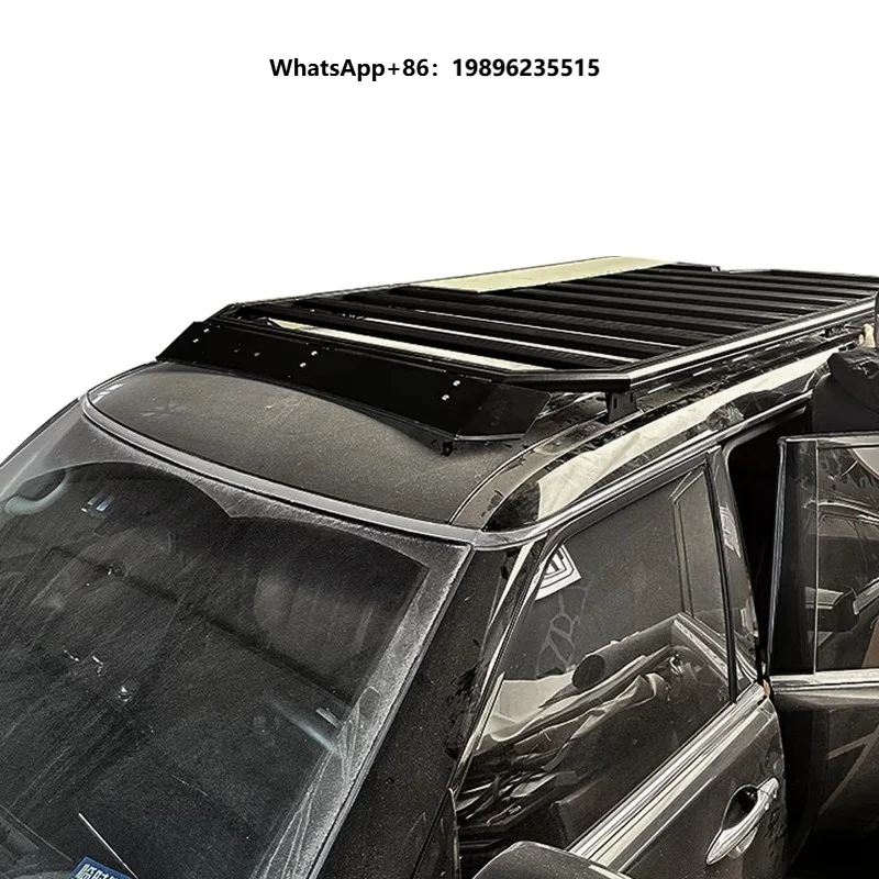 Aluminum Alloy Roof Luggage Rack, Roof Support, Ultra-strong Load-bearing, Compatible with Various Car Models.