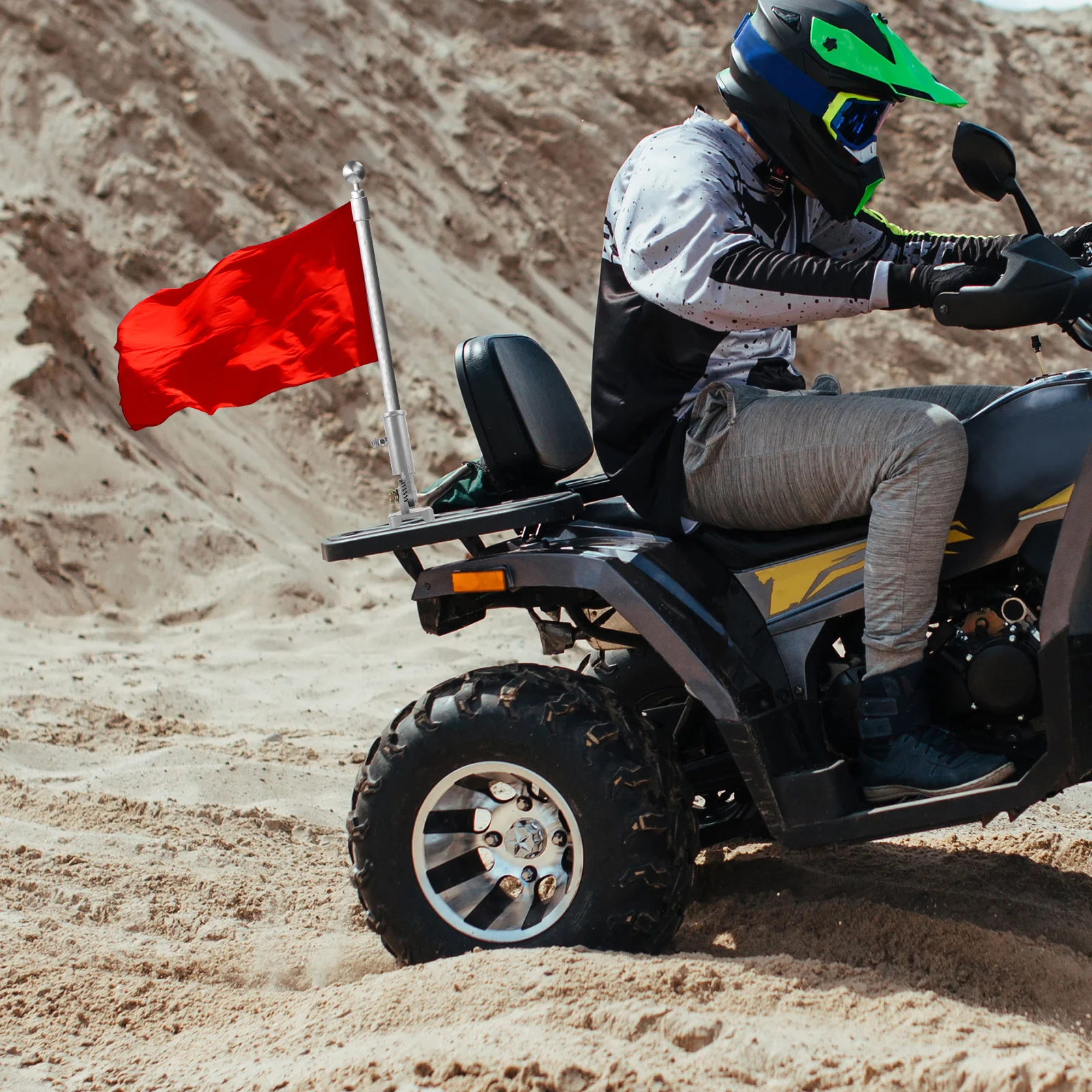 دعامة عمود علم قابلة للتعديل متعددة الاستخدامات للسيارات والمركبات الكهربائية شديدة التحمل في الهواء الطلق وقاعدة عمود العلم #3