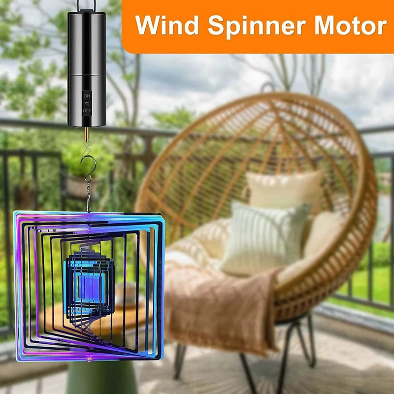 4Pcs Wind Spinner Motor Battery Operated Rotating Motor Multi-Purposes For Wind Spinner Yard Decor