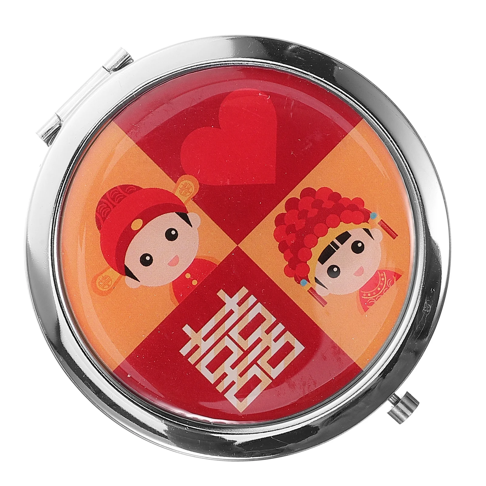 

Hand Mirror for Women Small Makeup Pocket Wedding Mirrors Compact Cute Portable