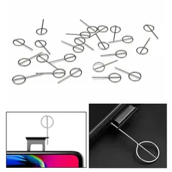 50/100pcs New Sim Card Tray Pin Eject Removal Tool Needle Opener Ejector For iphone Samsung Huawei Xiaomi all Mobile phone