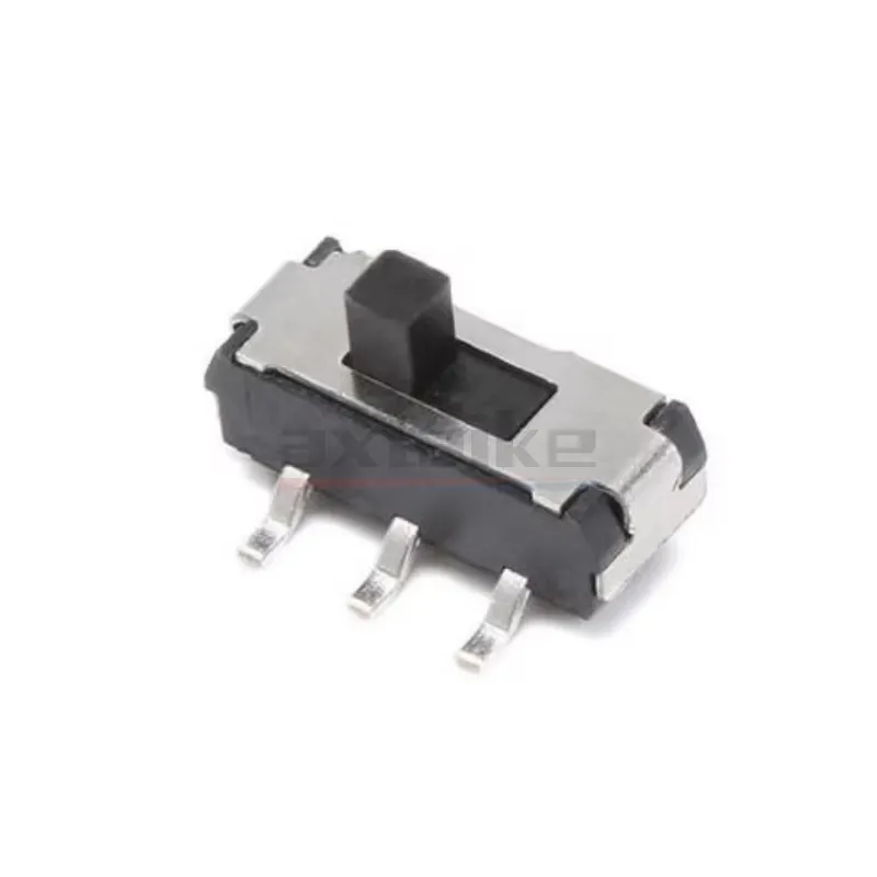 20PCS MSS22D18 DIP SMD Mini Slide Switch 2P2T Two-Row 6Pin Handle High 2MM For DVD Switch MSS-22D18G2 Toggle Power Switch SMT